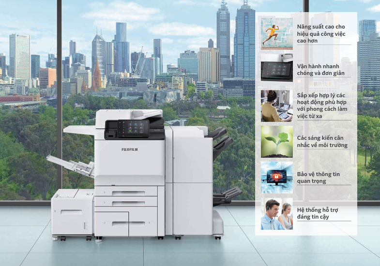 Máy Photocopy Apeos 5570 minh họa